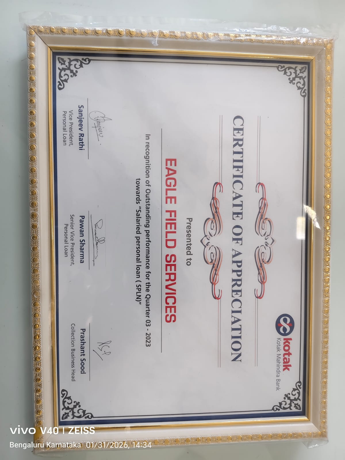 Kotak Mahindra Certification